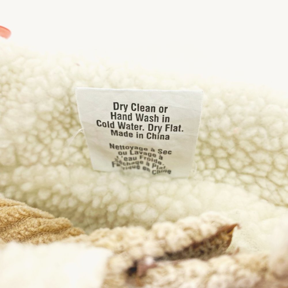 SOLD DMC Corduroy and Sherpa Dog Jacket - Picture 5 of 9